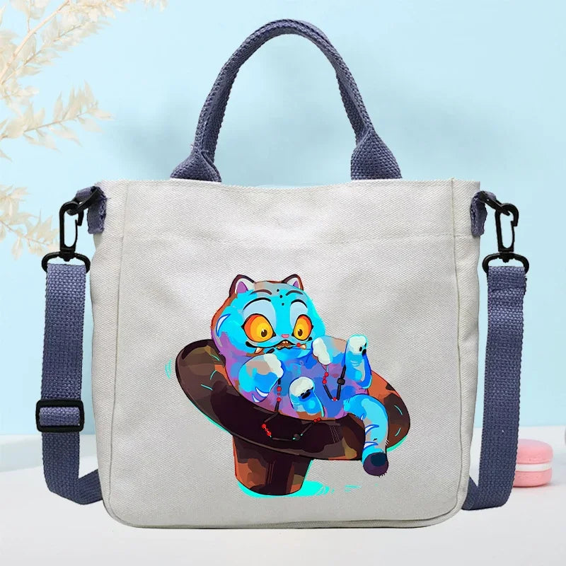 K-pop Demon Hunters sac à bandoulière en toile ou sac de mode pour petite fille