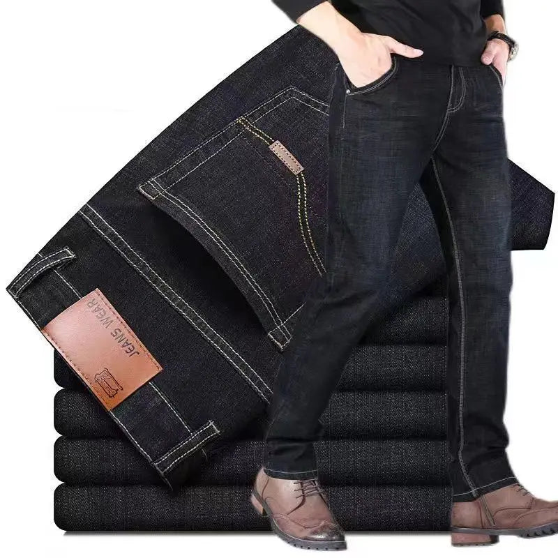 jeans homme classic style slim fit