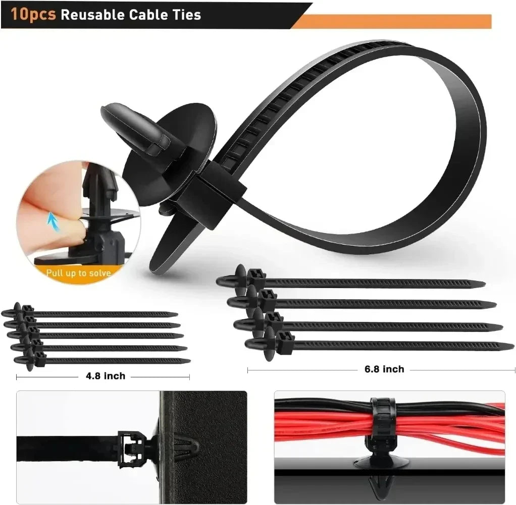 Kit de clips de fixation de voiture avec ou sans outillages