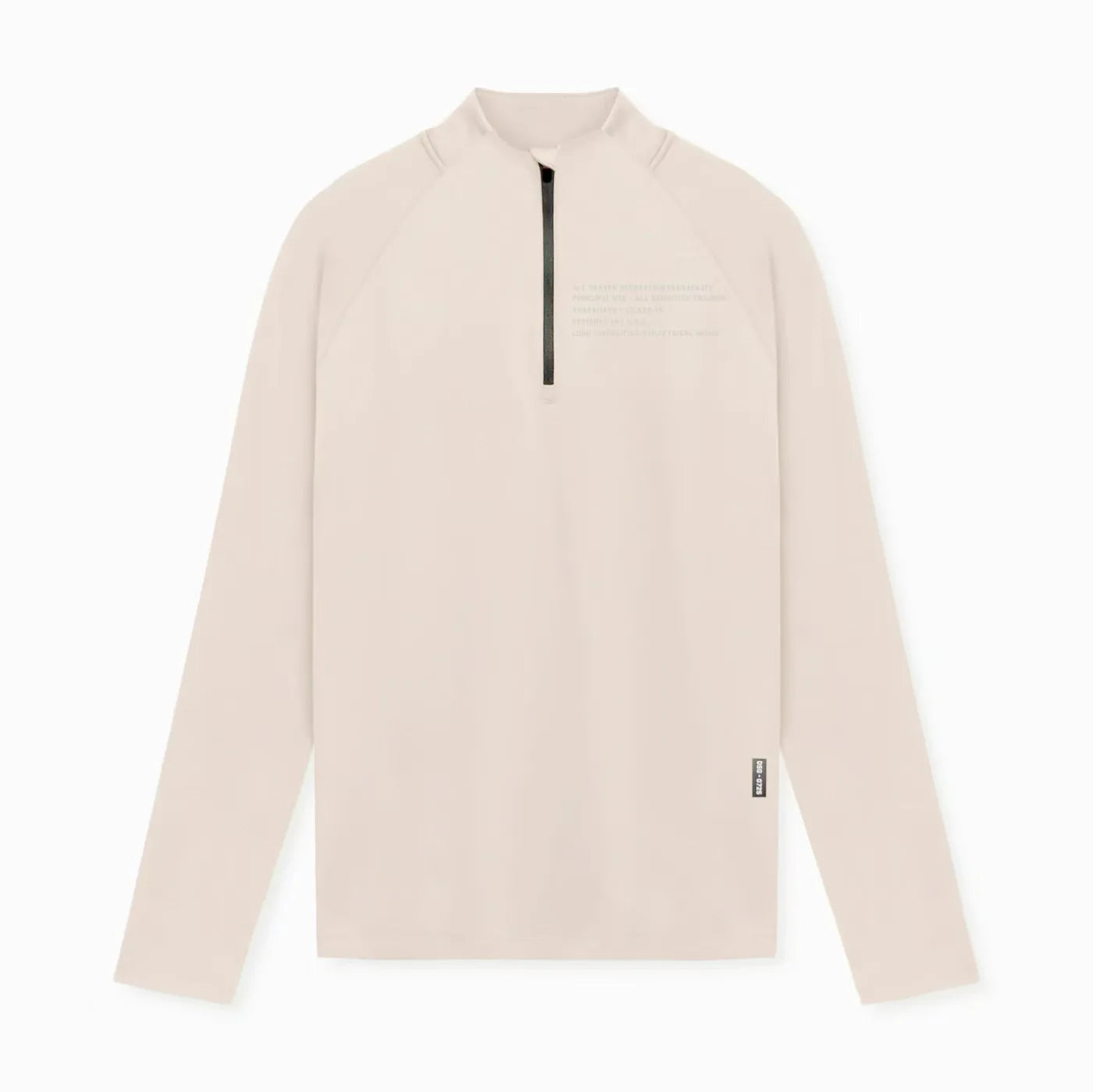 haut sport de course demi zippé pour hommes