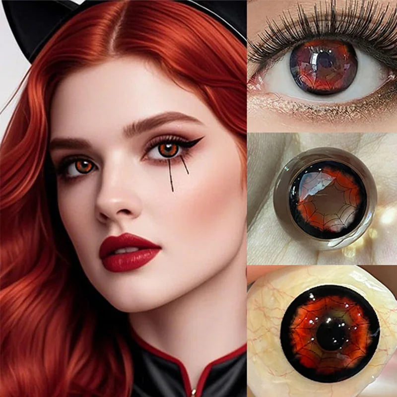 lentilles de contact pupilles colorées