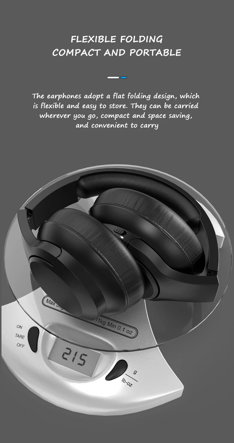 LDON L839 Bluetooth 5.3 écouteurs casque pliable