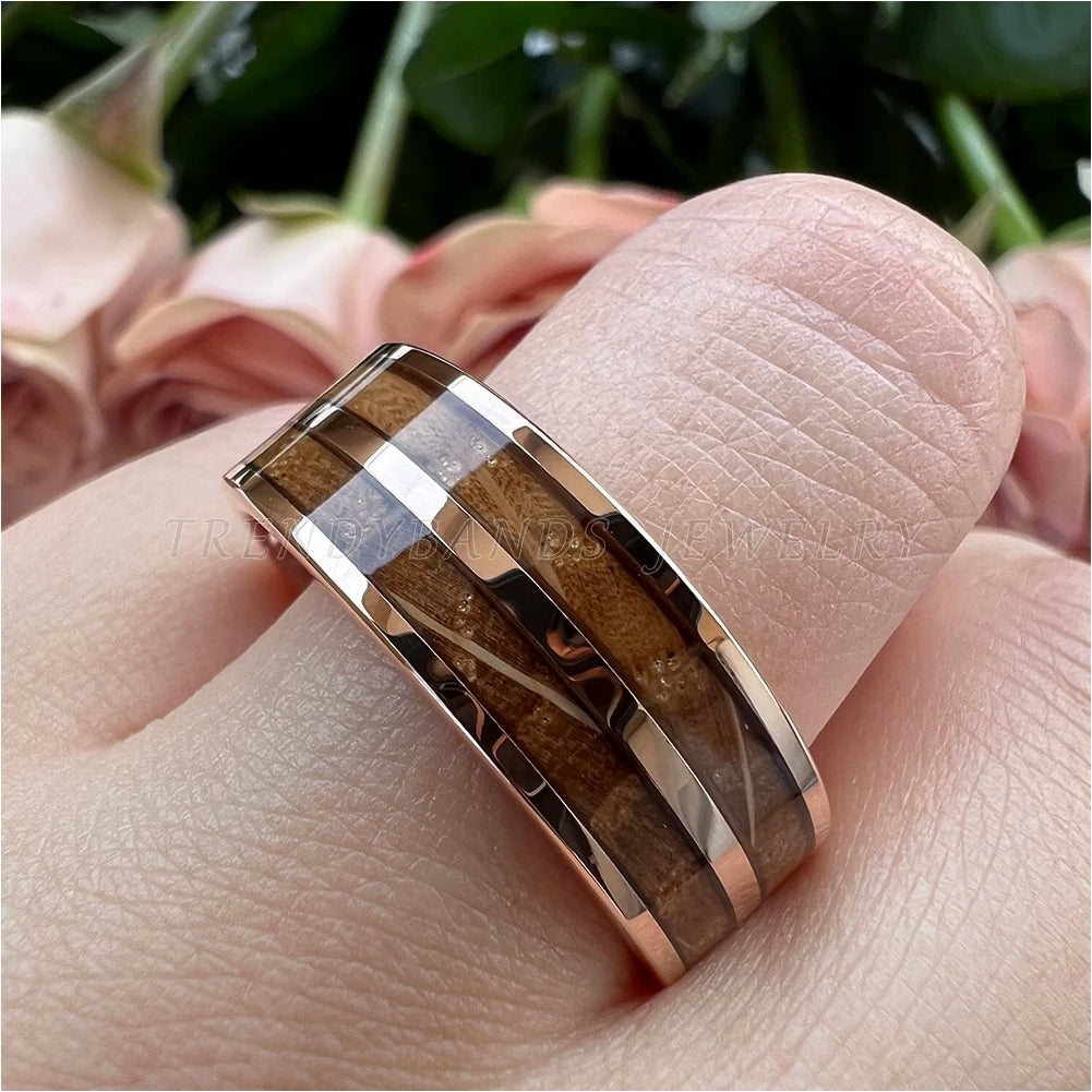 Bague en tungstène pour hommes/femmes