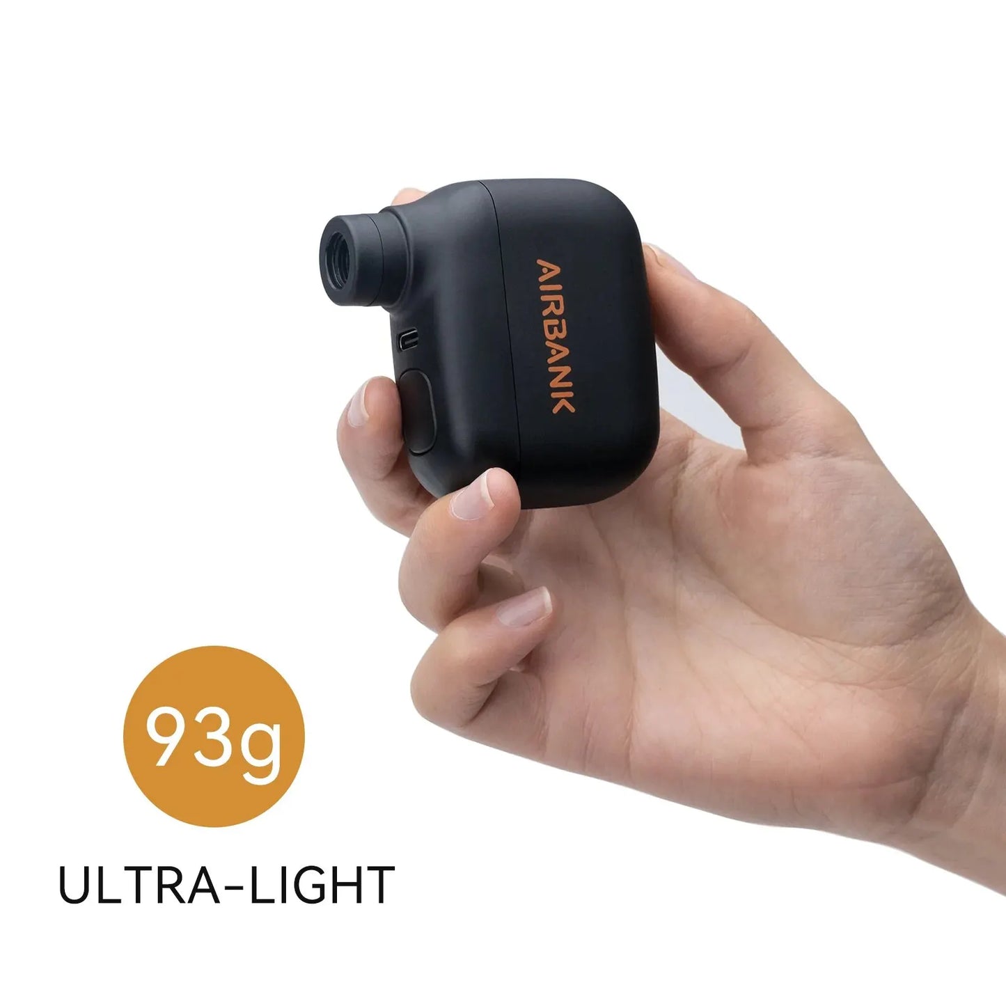 Mini pompe à vélo portable aste, 100PSI, 5V, Type-C,
