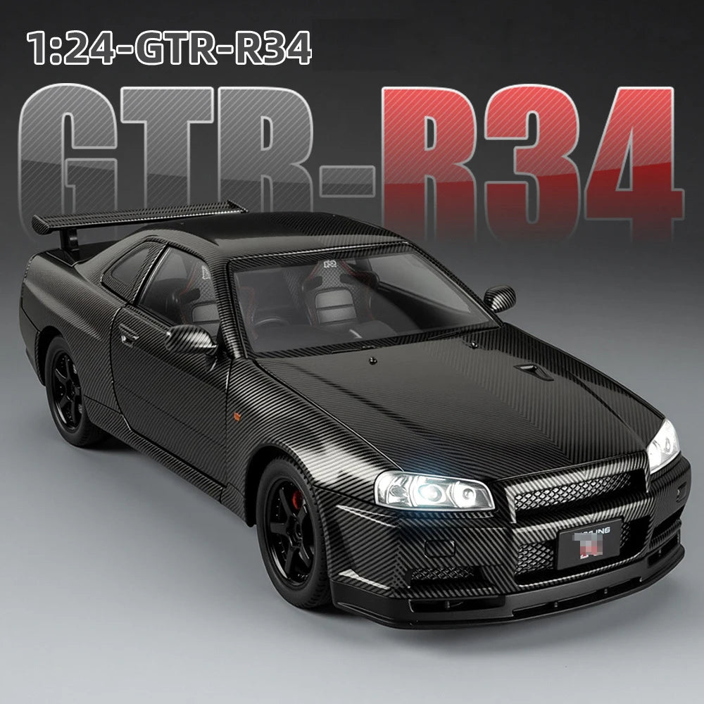 skyline GTR R 34 a collectionné échelle 1/24 son et lumière