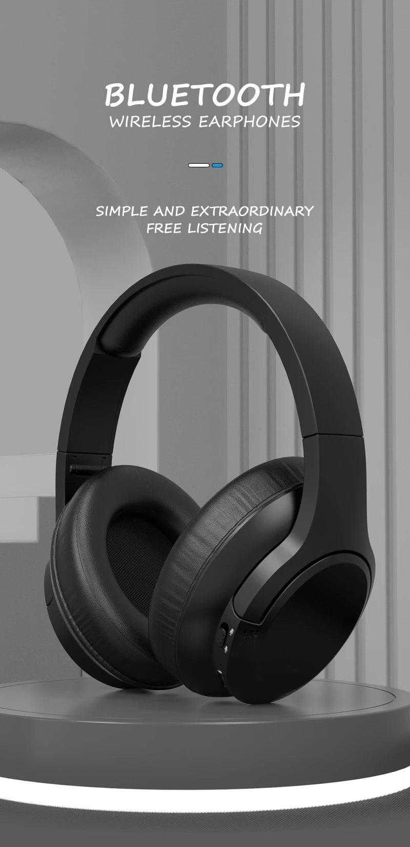 LDON L839 Bluetooth 5.3 écouteurs casque pliable