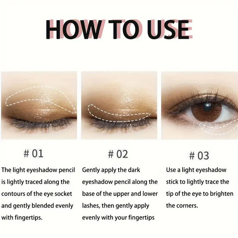 far a paupières double tete chatoyant coloré waterproof