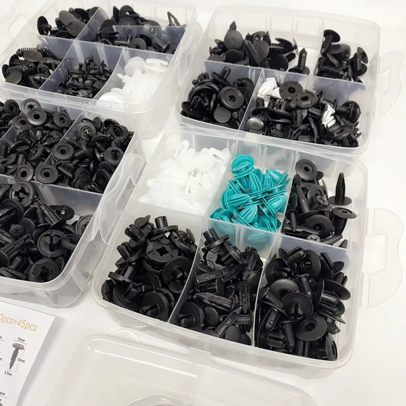 Kit de clips de fixation de voiture avec ou sans outillages