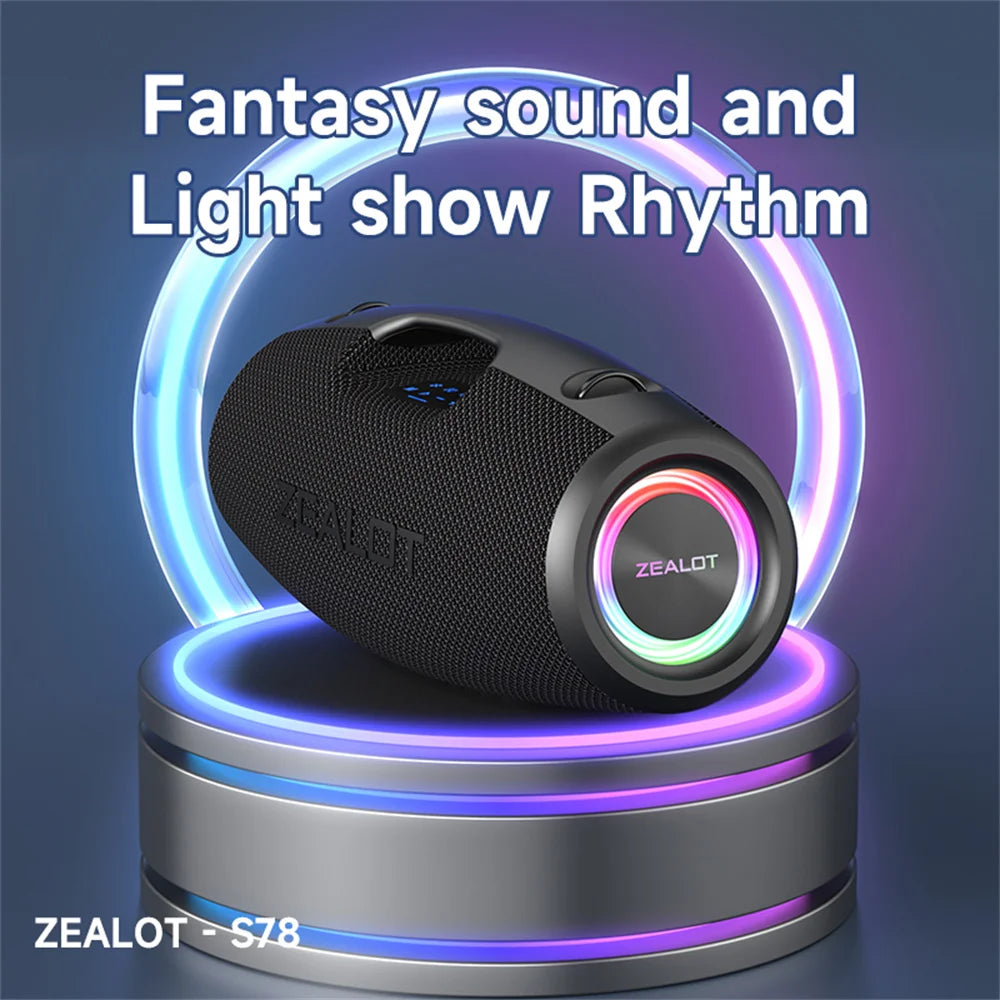 ZEALOT-S78 120W haut-parleur Bluetooth Portable