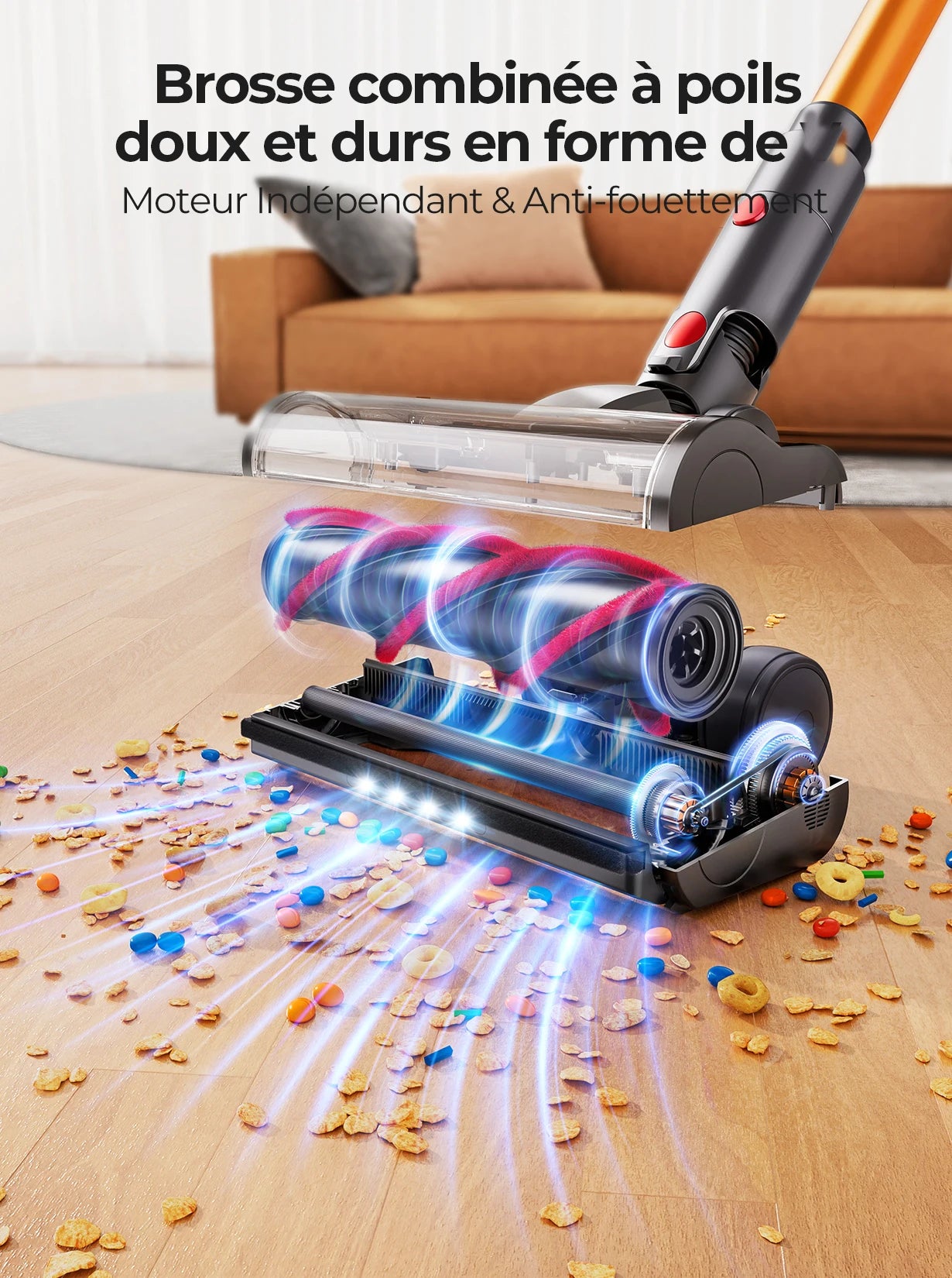 Aspirateur sans fil V7, 500W
