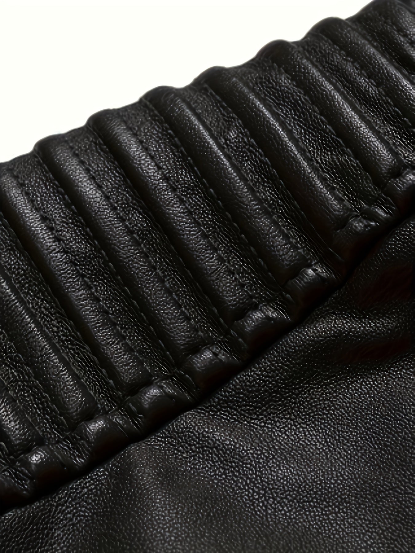 🏍️ Veste Biker Homme Col Montant Zippée - Coupe Ajustée ✨