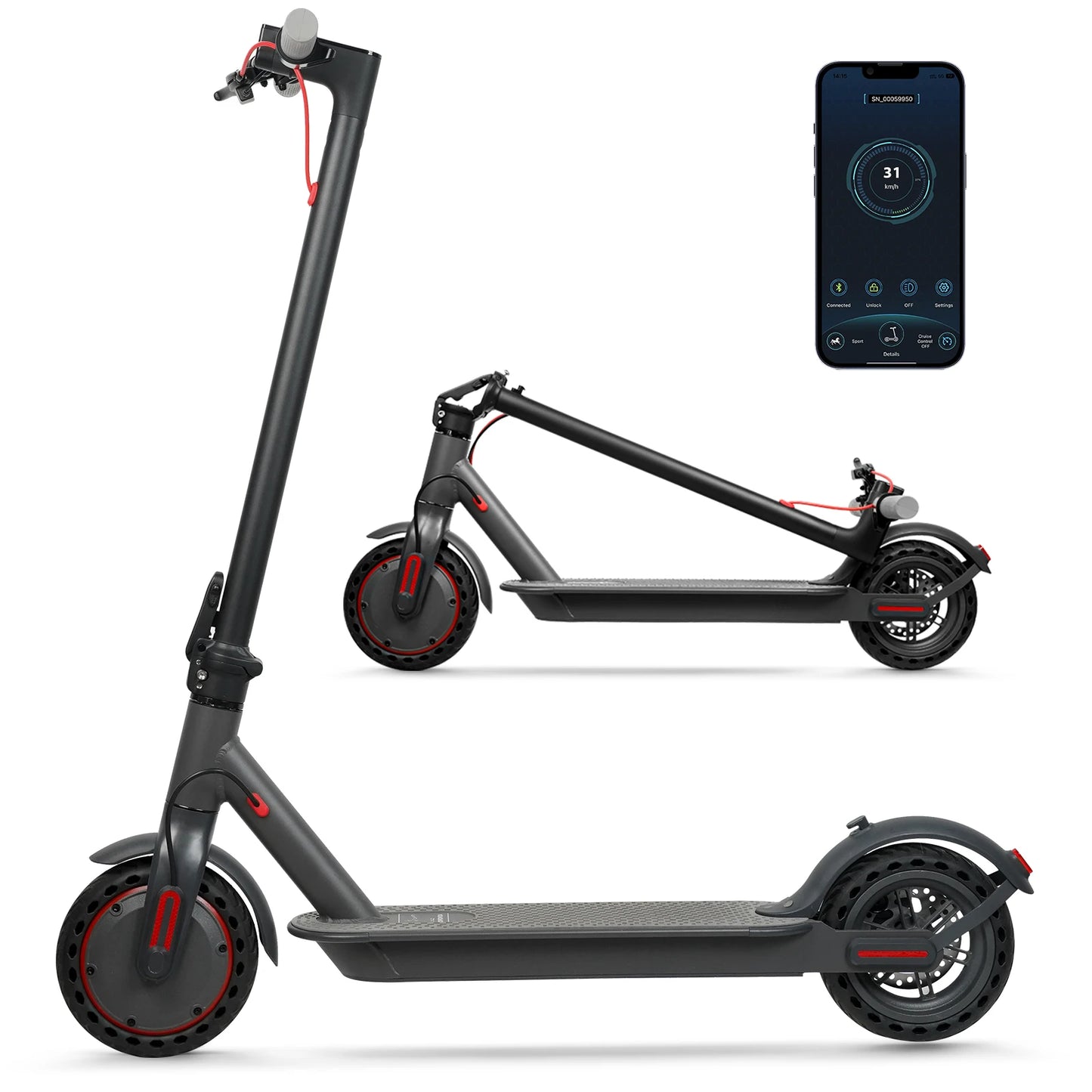 E-scooter électrique 350/500 WATTS 36V