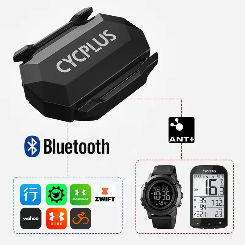 CYCPLUS-Capteur de vitesse compteur de vitesse, ANT + s'adapte sur différent garmin