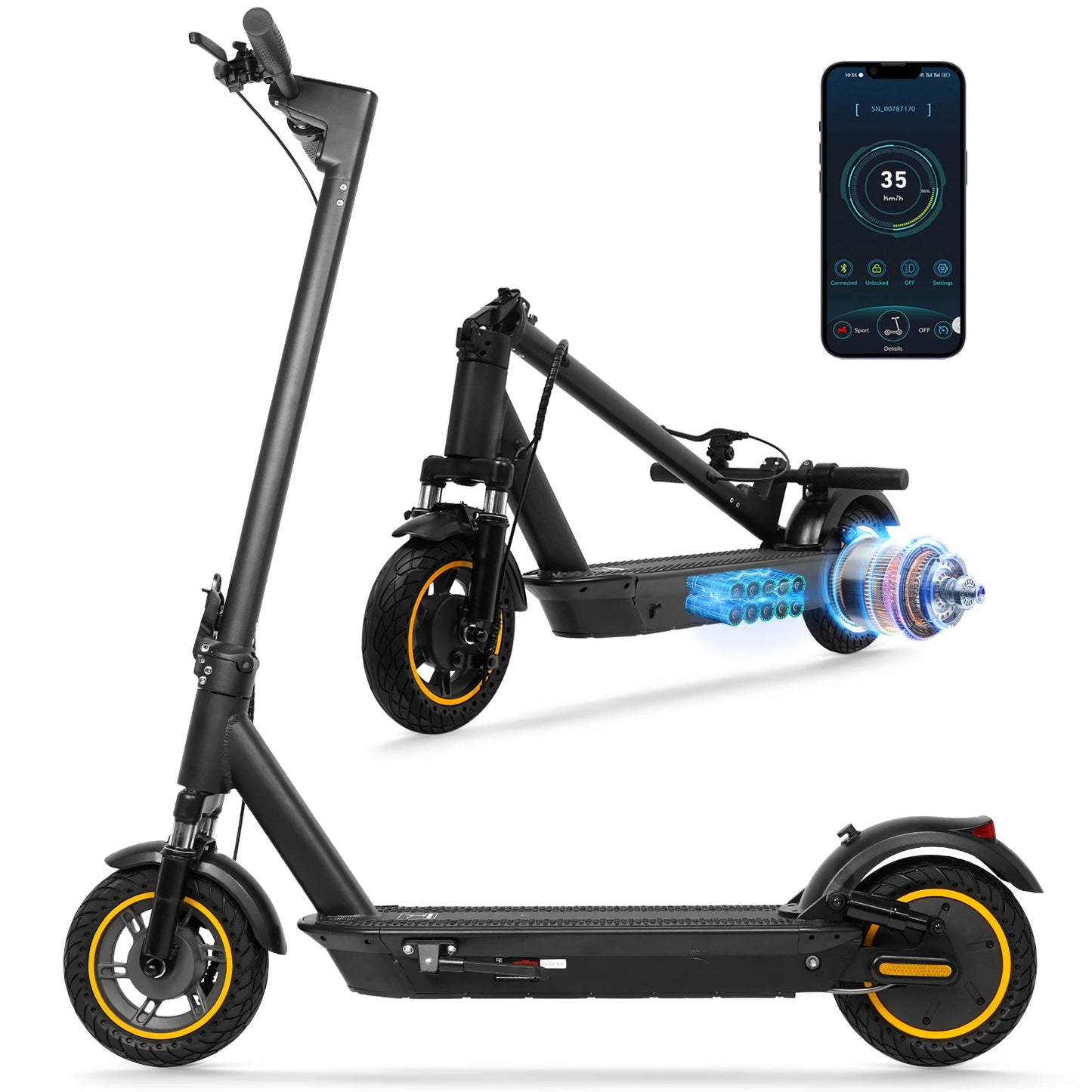 E-scooter électrique 350/500 WATTS 36V