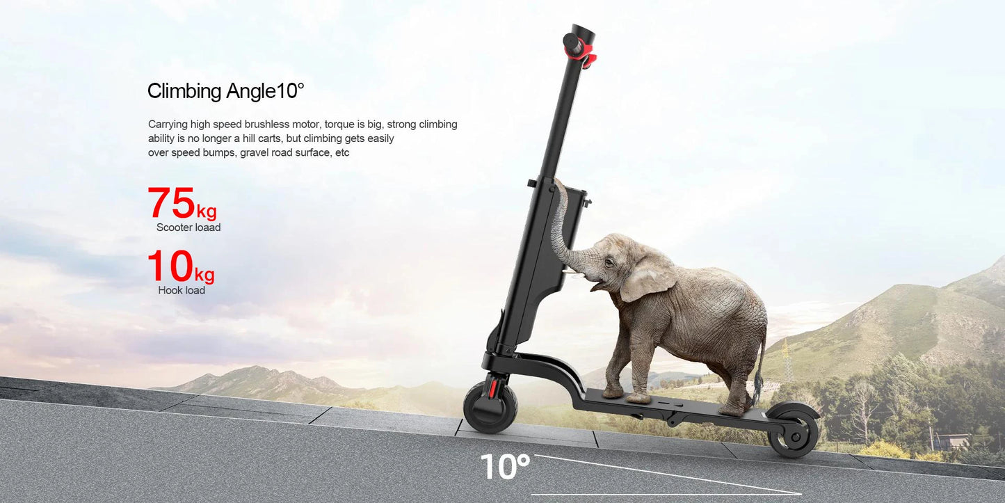 E-scooter sac a dos entierement pliant pour adultes /25KM/H maxi/au choix double batteries