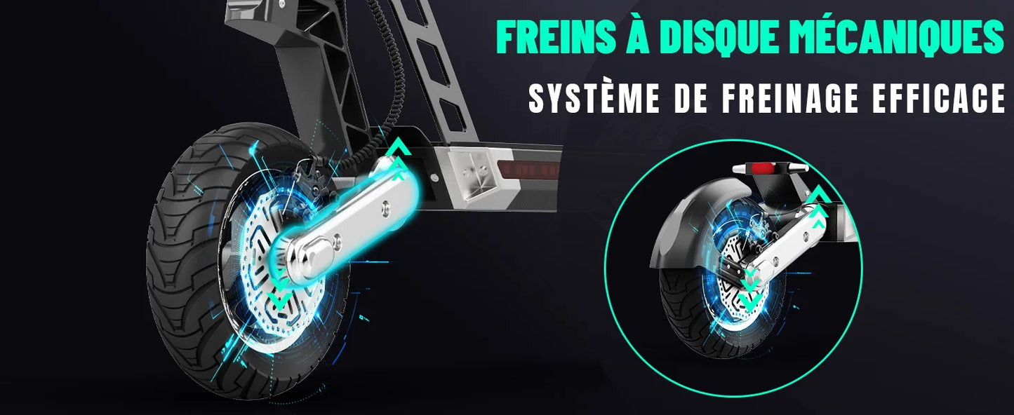 G2 Trottinette Electrique Adulte , 45 KM/H max puissance  de 500 a 1000watts