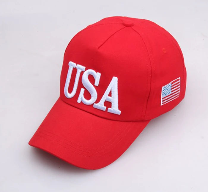 Casquette de Baseball à Motif USA pour Femme