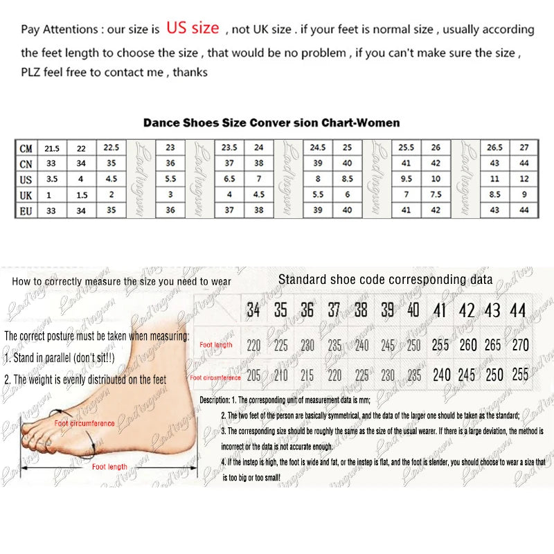 Guide de tailles de chaussures, tableau avec mesures en cm et tailles UE.