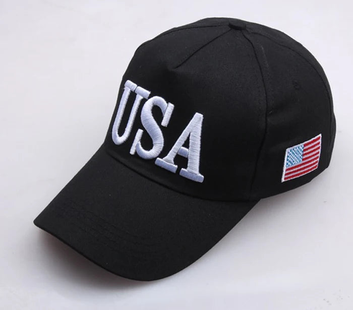Casquette de Baseball à Motif USA pour Femme
