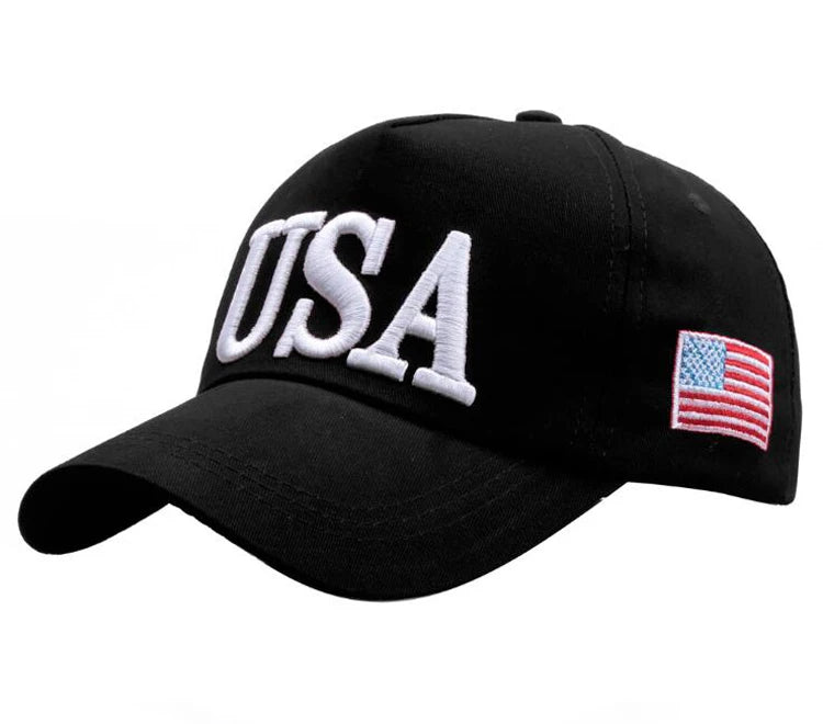 Casquette de Baseball à Motif USA pour Femme