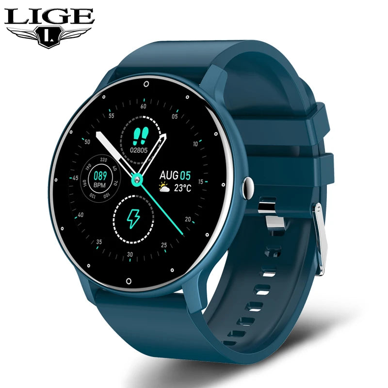 Montre de sport connectée pour les femmes, étanche conforme à la norme IP67, Bluetooth