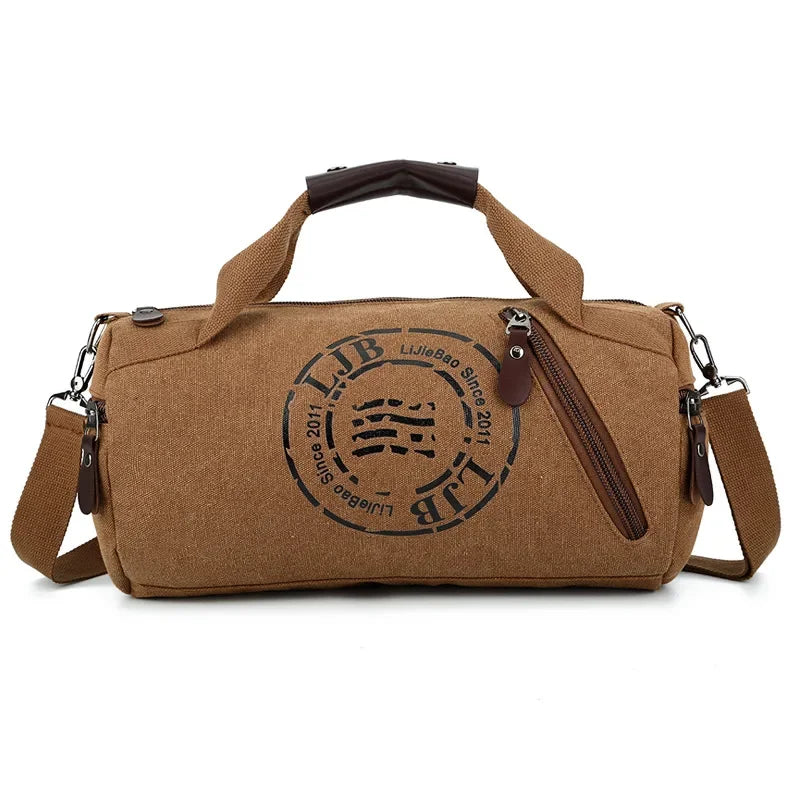 Sac de Sport Toile Multifonction - Sac Gym Fitness Homme Femme Bandoulière