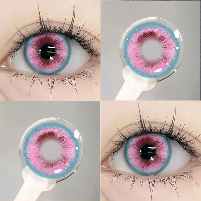 lentilles de contact colorées