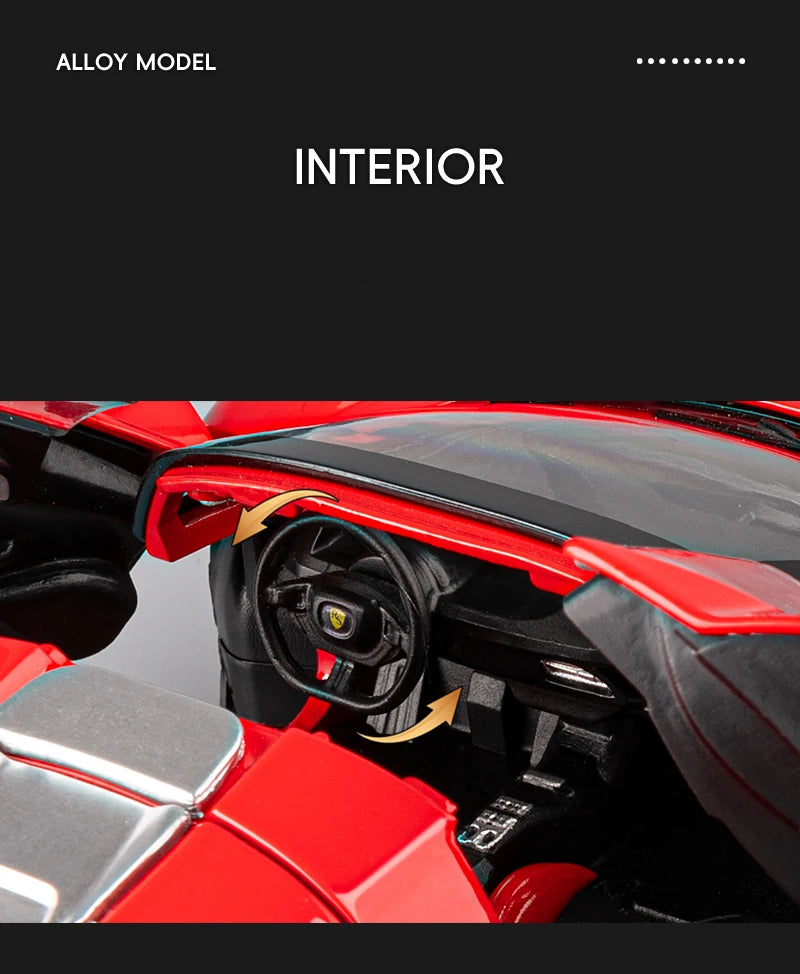 ferrari SP3 daytona modèle alliage métal au 1/24