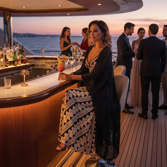 Robe Longue Boheme Femme - Col Rond Sans Manches Coupe Droite