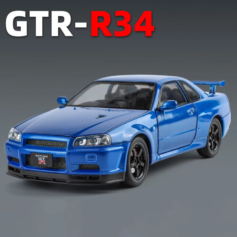 skyline GTR R 34 a collectionné échelle 1/24 son et lumière