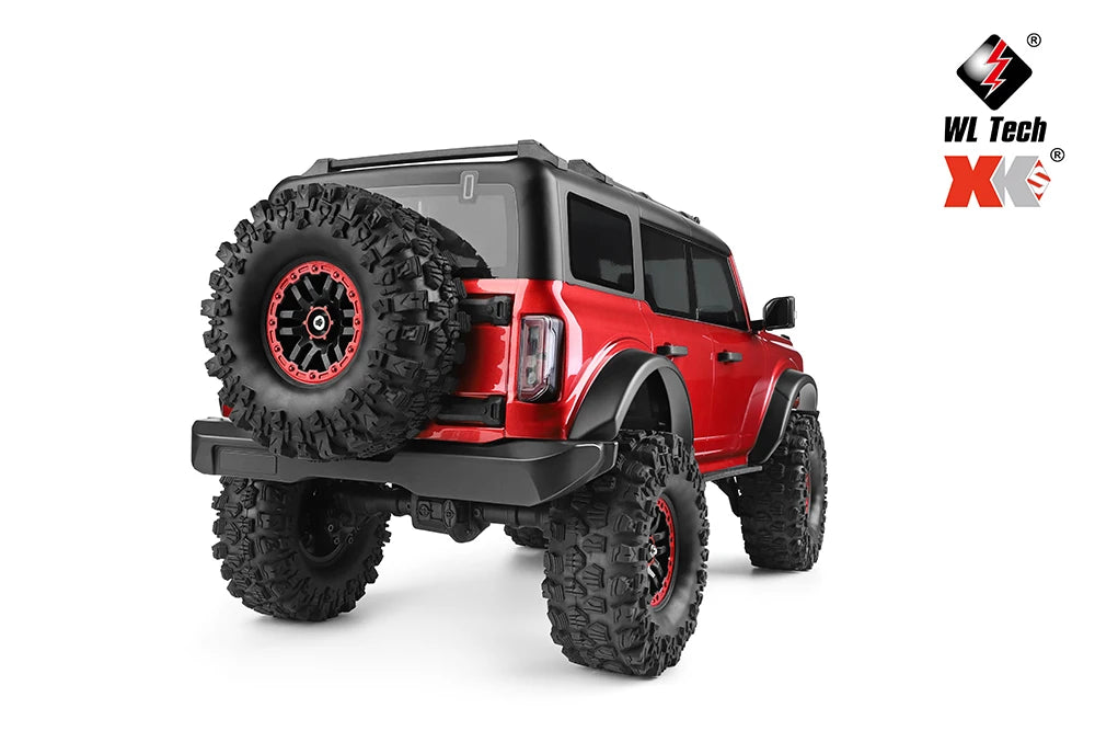 Voiture RC professionnelle tout-terrain 4x4 bronco 1/10 4WD crawler