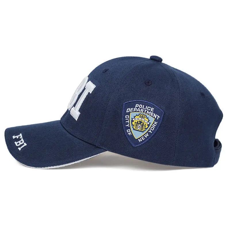 casquette de baseball "FBI" hommes/femmes
