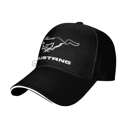 Casquette Baseball Mustang Unisexe - Protection Solaire Réglable