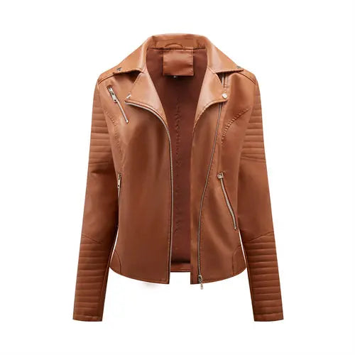 veste femme en simili cuir