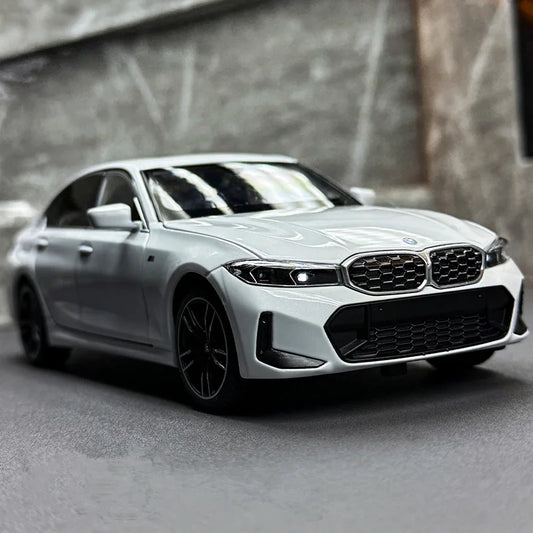 Voiture Miniature BMW Série 3 M Coupé 1:24 - Métal Moulé Son & Lumière