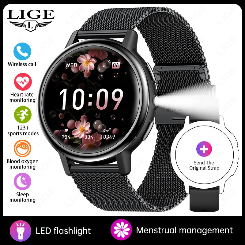 montre lige connecté intelligente pour femmes