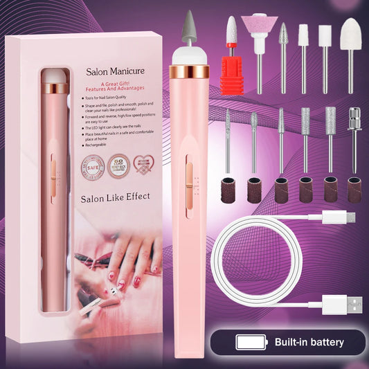 Ponceuse à ongles électrique rechargeable