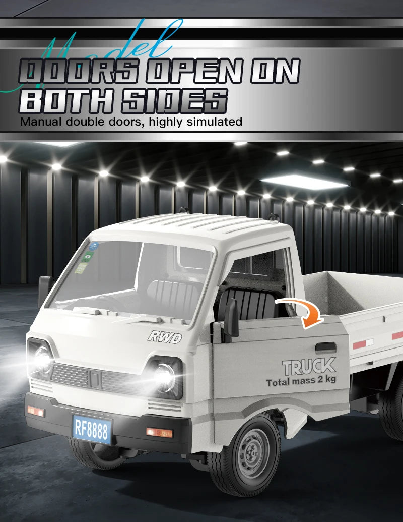 camion radiocommandé 1/16 avec éclairage a distance