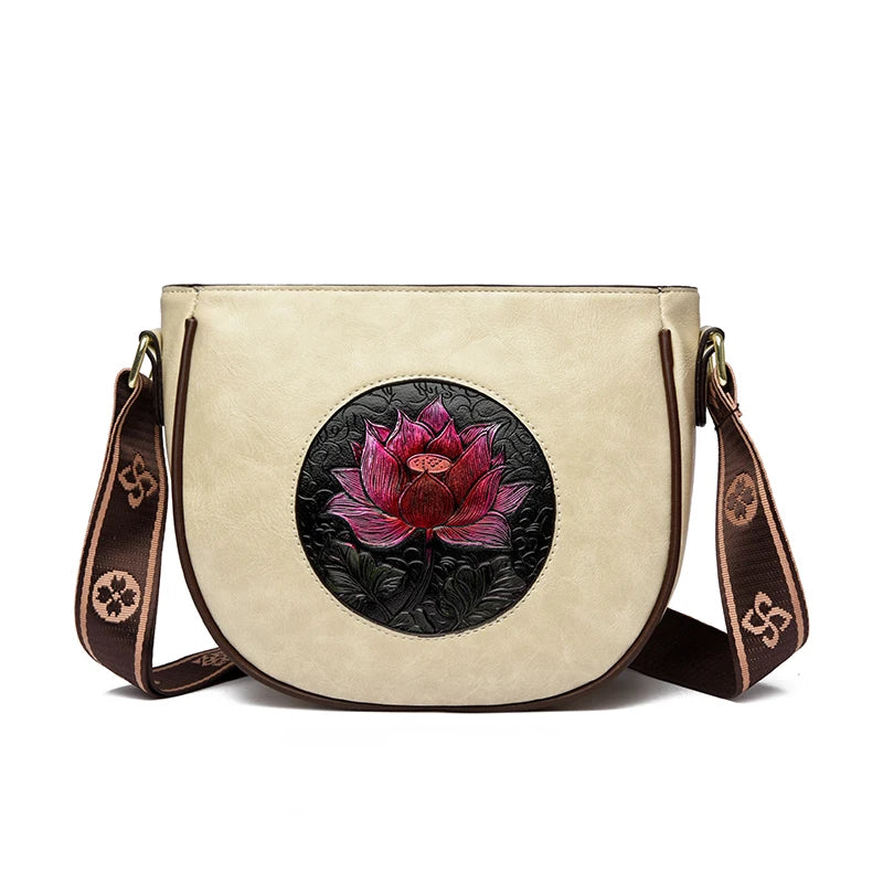 sac a main luxe vintage en cuir pour femmes