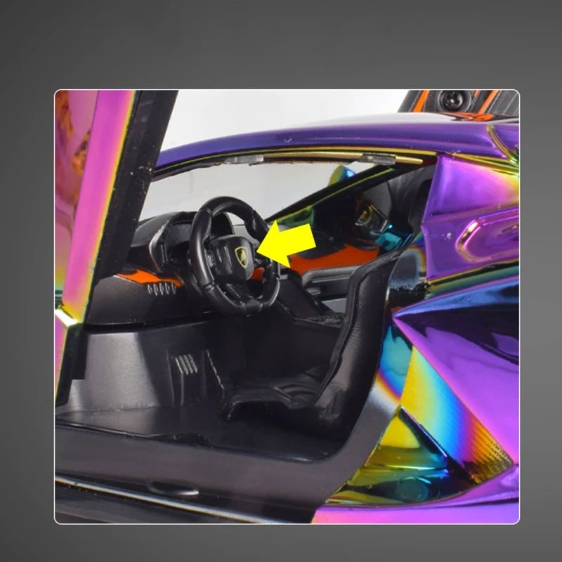 lamborghini revuelto peinture speciale galvanisé collection 1/24