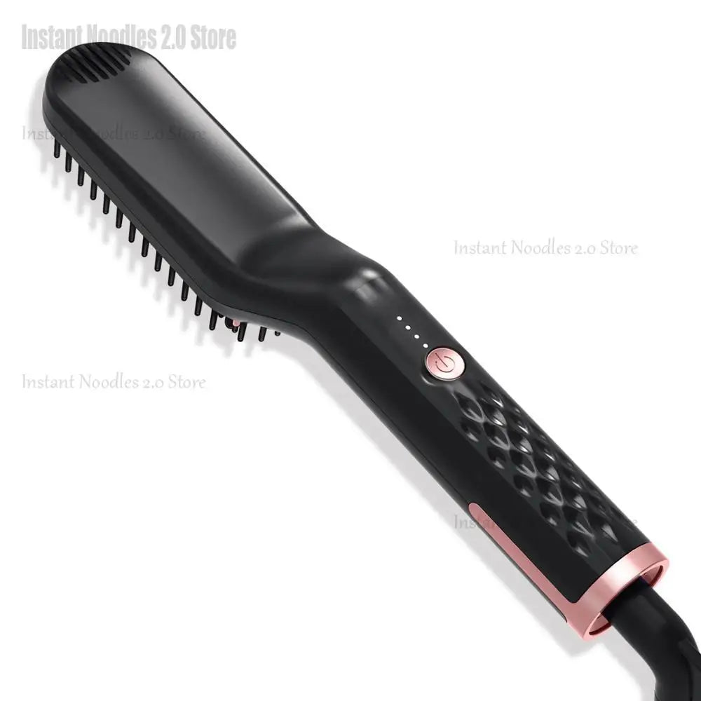 brosse lissante a barbe électrique homme