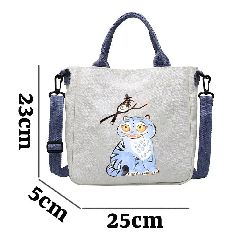 K-pop Demon Hunters sac à bandoulière en toile ou sac de mode pour petite fille
