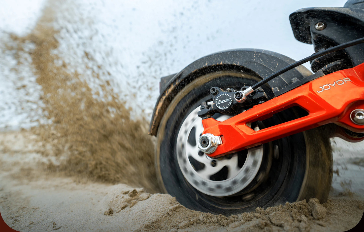 JOYOR T10 Trottinette Electrique Pliable Pour Adulte , Moteur 1000 W tout terrain