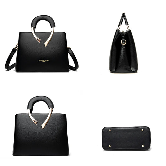 Sacs à main de luxe femmes en simili cuir souple