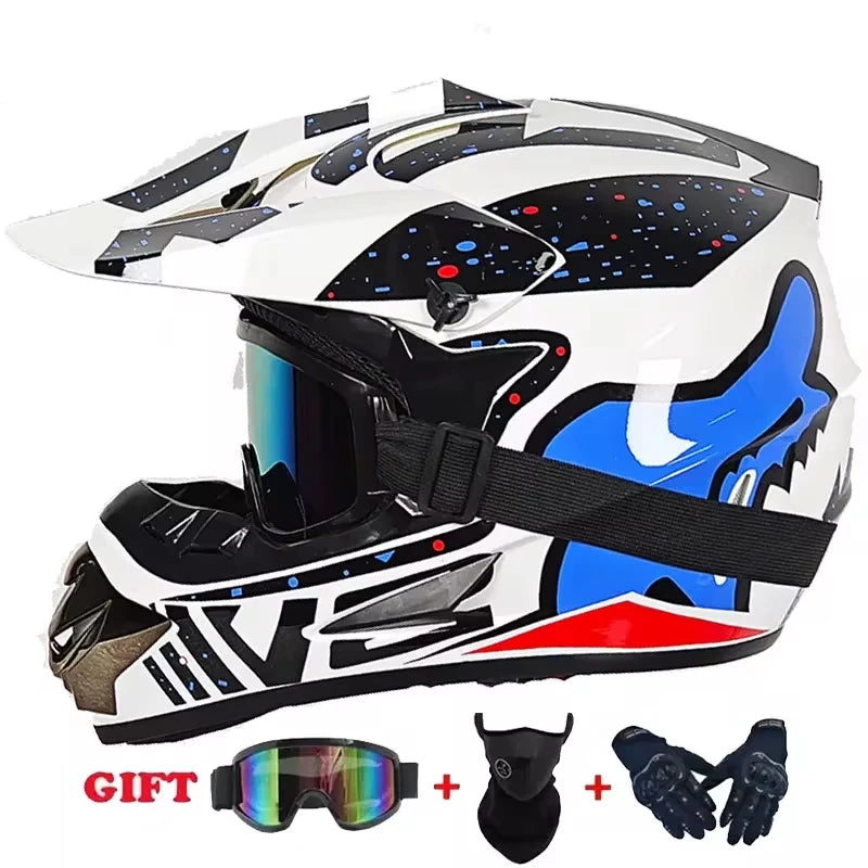 casque moto cross/enduro enfant et femme