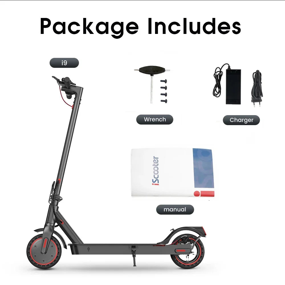 Trottinette électrique i9 8,5 pouces 30 KM/H max pour adultes