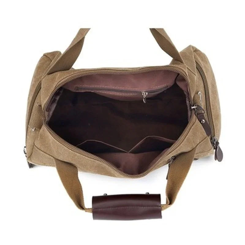 Sac de Sport Toile Multifonction - Sac Gym Fitness Homme Femme Bandoulière