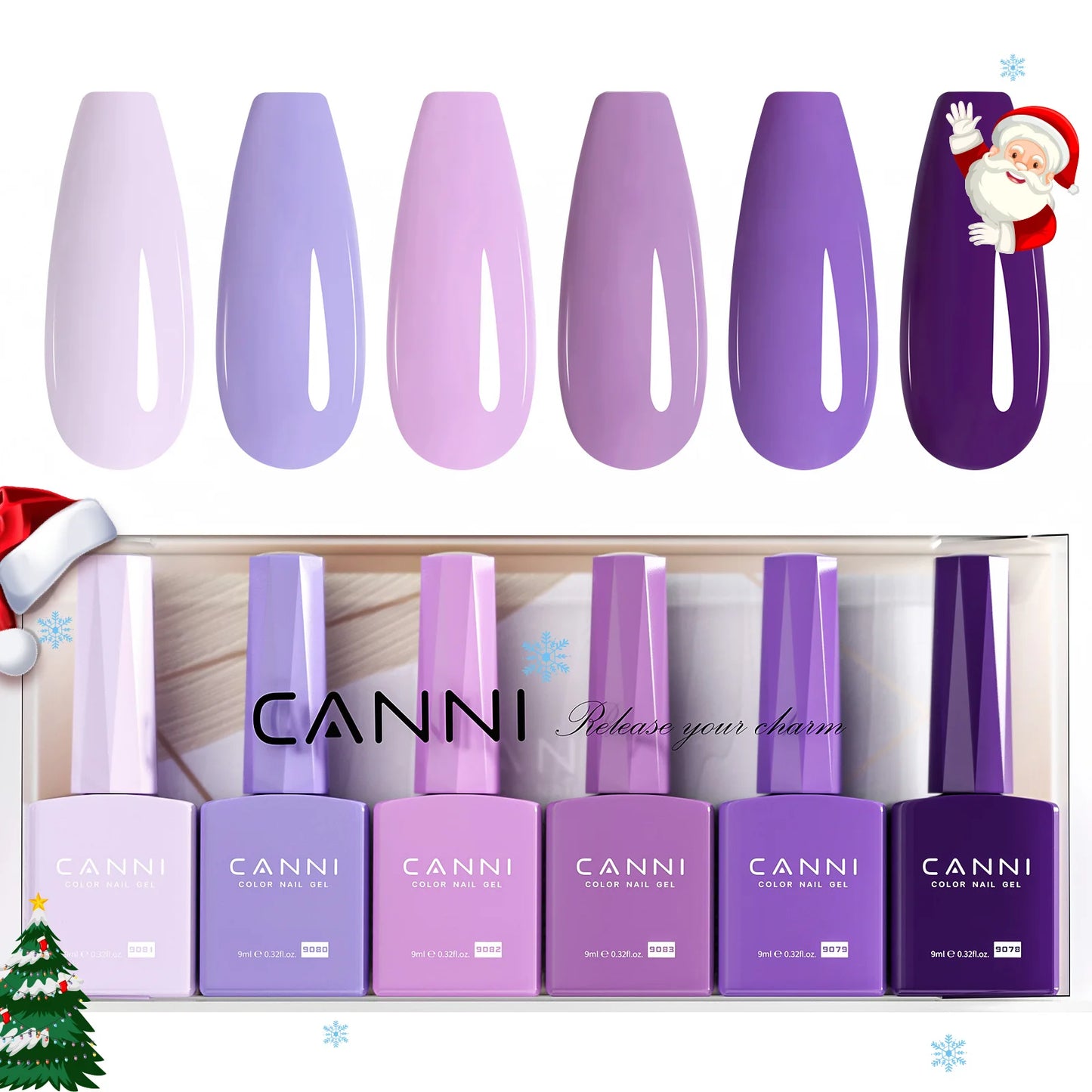 Kit vernis à ongles gel nombreuses couleurs