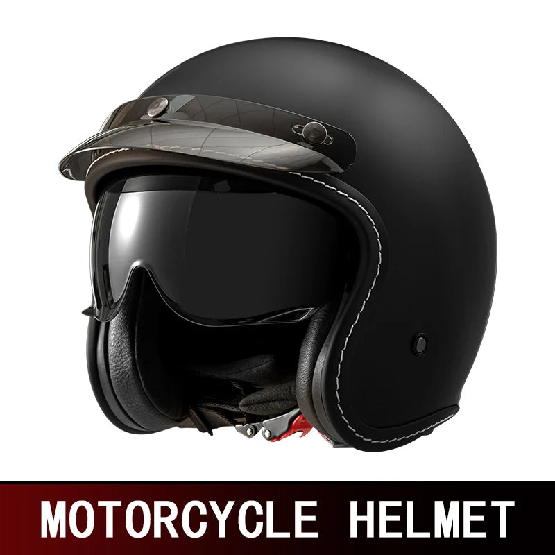 casque de moto "cruise road retro"