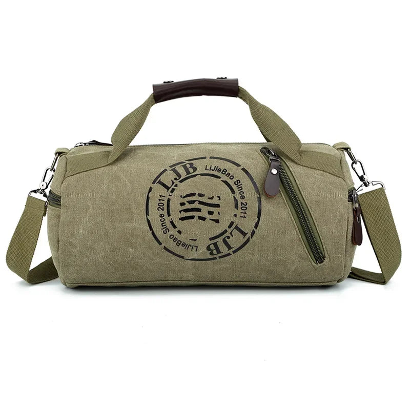 Sac de Sport Toile Multifonction - Sac Gym Fitness Homme Femme Bandoulière